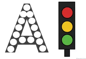 Vorschau - Arbeitsblätter - Stempelaufgaben: Anlaute - Fahrzeuge - Seite 2