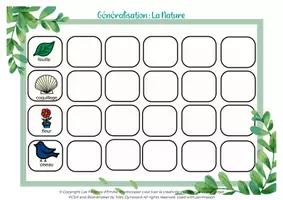 Aperçu - Apprentissages en autonomie - Image de Généralisation de La Nature - Page 2
