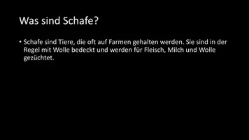 Vorschau - Arbeitsblätter - AB mit Fragen zum Thema "Schafe" + Lösungsblatt - Seite 2