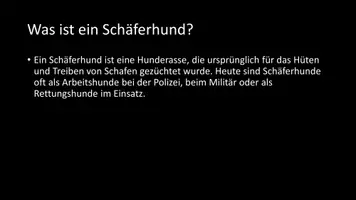 Vorschau - Arbeitsblätter - AB mit Fragen zum Thema "Schäferhunde" + Lösungsblatt - Seite 2