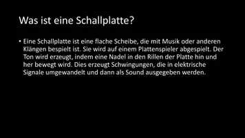 Vorschau - Arbeitsblätter - AB mit Fragen zum Thema "Schallplatte" + Lösungsblatt + Infografik - Seite 3