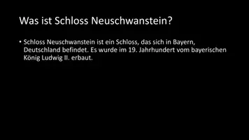Vorschau - Arbeitsblätter - AB mit Fragen zum Thema "Schloss Neuschwanstein" + Lösungsblatt + Infografik - Seite 3