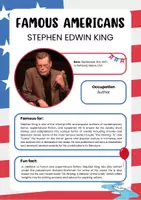 Vorschau - Stationenlernen - Famous Americans - Writers and Poets - Deckblatt