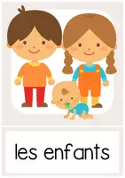 Vorschau - Spiele - La famille Bildkarten Wortkarten Familie - Seite 1