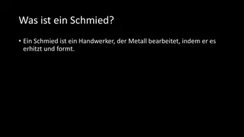 Vorschau - Arbeitsblätter - AB mit Fragen zum Thema "Schmiede" + Lösungsblatt - Seite 2