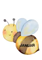 Vorschau - Poster - Geburtstagskalender Bienenklasse - Seite 1