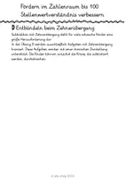Vorschau - Arbeitsblätter - Fördern im ZR 100: 4 gute Aufgaben für das Stellenwertverständnis (sofort einsetzbar!) - Seite 3