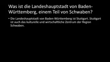 Vorschau - Arbeitsblätter - AB mit Fragen zum Thema "Schwaben" + Lösungsblatt - Seite 3