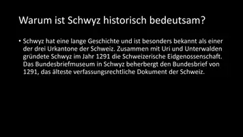 Vorschau - Arbeitsblätter - AB mit Fragen zum Thema "Schwyz" + Lösungsblatt - Seite 3