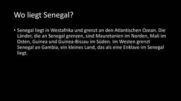 Vorschau - Arbeitsblätter - AB mit Fragen zum Thema "Senegal" + Lösungsblatt + Infografik - Seite 3