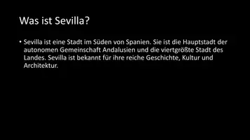 Vorschau - Arbeitsblätter - AB mit Fragen zum Thema "Sevilla" + Lösungsblatt + Infografik - Seite 3