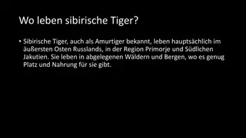 Vorschau - Arbeitsblätter - AB mit Fragen zum Thema "Sibirischer Tiger" + Lösungsblatt - Seite 2