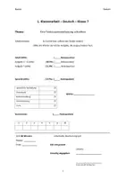 Vorschau - Arbeitsblätter - Materialpaket zum Thema „Inhaltsangabe/Textzusammenfassung“ - Deckblatt
