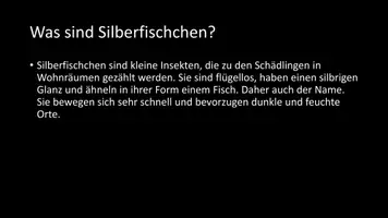 Vorschau - Arbeitsblätter - AB mit Fragen zum Thema "Silberfischchen" + Lösungsblatt - Seite 2