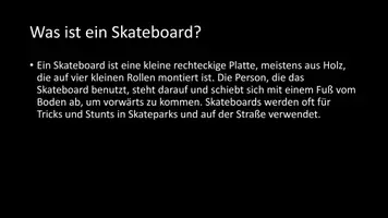 Vorschau - Arbeitsblätter - AB mit Fragen zum Thema "Skateboard" + Lösungsblatt + Infografiken - Seite 3
