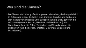 Vorschau - Arbeitsblätter - AB mit Fragen zum Thema "Slawen" + Lösungsblatt + Infografik - Seite 3