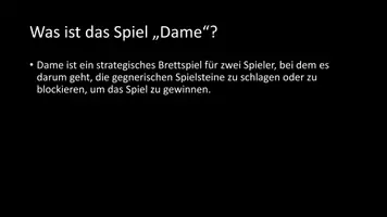 Vorschau - Arbeitsblätter - AB mit Fragen zum Thema "Dame (Brettspiel)" + Lösungsblatt - Seite 2