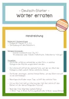 Vorschau - Spiele - Deutsch-Starter: Wörter erraten (Obst & Gemüse) - Seite 1