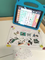 Aperçu - Apprentissages en autonomie - Loto "Je fais les courses" - Page de couverture