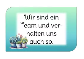 Vorschau - Poster - Klassenregeln (in zwei Varianten, Pflanzen-Stil und Aquarell-Optik) - Seite 3