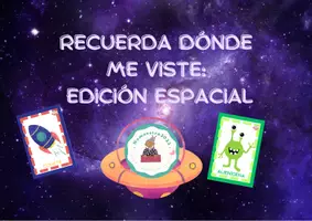 Vista previa - Juegos / Gamificación - Recuerda dónde me viste - Edición Espacio - página 1