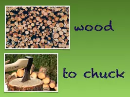 Vorschau - Spiele - Unterrichtseinstieg / Zungenbrecher - Woodchuck - Seite 2