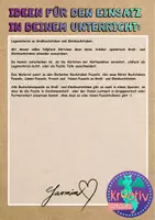Vorschau - Mal- und Bastelvorlagen - Buchstaben Legematerial Groß und Kleinbuchstaben Nilpferd - Seite 1