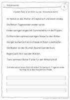 Vorschau - Unterrichtsreihen - Leseheft Herbst (Herbstliches Leseheft) - Klasse 2 - Seite 3