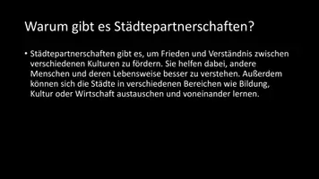 Vorschau - Arbeitsblätter - AB mit Fragen zum Thema "Städtepartnerschaft" + Lösungsblatt - Seite 3