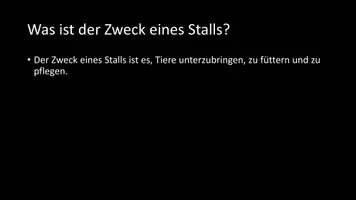 Vorschau - Arbeitsblätter - AB mit Fragen zum Thema "Stall" + Lösungsblatt - Seite 3