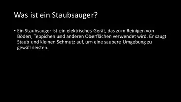 Vorschau - Arbeitsblätter - AB mit Fragen zum Thema "Staubsauger" + Lösungsblatt + Infografik - Seite 3
