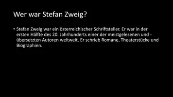 Vorschau - Arbeitsblätter - AB mit Fragen zum Thema "Stefan Zweig" + Lösungsblatt + Infografik - Seite 3