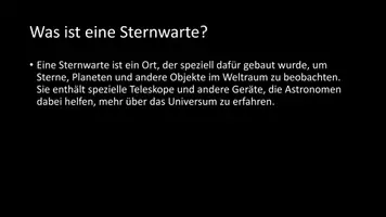 Vorschau - Arbeitsblätter - AB mit Fragen zum Thema "Sternwarte" + Lösungsblatt + Infografik - Seite 3