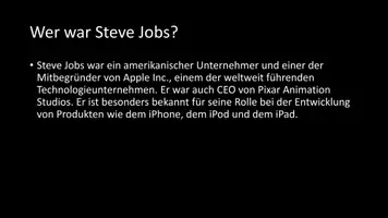 Vorschau - Arbeitsblätter - AB mit Fragen zum Thema "Steve Jobs" + Lösungsblatt + Infografik - Seite 3