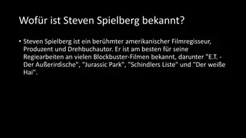 Vorschau - Arbeitsblätter - AB mit Fragen zum Thema "Steven Spielberg" + Lösungsblatt - Seite 2