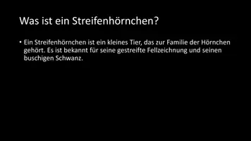 Vorschau - Arbeitsblätter - AB mit Fragen zum Thema "Streifenhörnchen" + Lösungsblatt - Seite 2