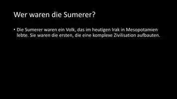 Vorschau - Arbeitsblätter - AB mit Fragen zum Thema "Sumerer" + Lösungsblatt + Infografik - Seite 3