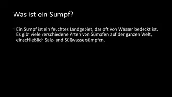 Vorschau - Arbeitsblätter - AB mit Fragen zum Thema "Sümpfe" + Lösungsblatt - Seite 2