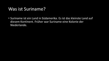 Vorschau - Arbeitsblätter - AB mit Fragen zum Thema "Suriname" + Lösungsblatt - Seite 2
