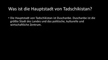 Vorschau - Arbeitsblätter - AB mit Fragen zum Thema "Tadschikistan" + Lösungsblatt - Seite 3