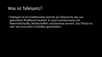 Vorschau - Arbeitsblätter - AB mit Fragen zum Thema "Tafelspitz" + Lösungsblatt - Seite 2