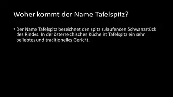Vorschau - Arbeitsblätter - AB mit Fragen zum Thema "Tafelspitz" + Lösungsblatt - Seite 3