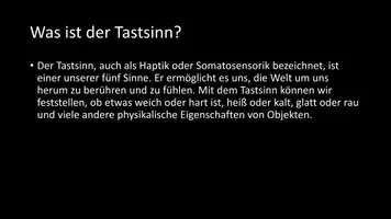 Vorschau - Arbeitsblätter - AB mit Fragen zum Thema "Tastsinn" + Lösungsblatt - Seite 2
