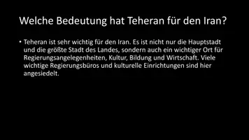 Vorschau - Arbeitsblätter - AB mit Fragen zum Thema "Teheran" + Lösungsblatt - Seite 3