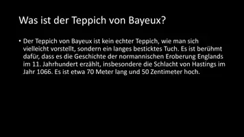 Vorschau - Arbeitsblätter - AB mit Fragen zum Thema "Teppich von Bayeux" + Lösungsblatt + Infografik - Seite 3