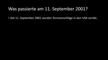 Vorschau - Arbeitsblätter - AB mit Fragen zum Thema "Terroranschläge vom 11. September 2001" + Lösungsblatt + Infografik - Seite 2