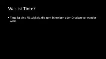 Vorschau - Arbeitsblätter - AB mit Fragen zum Thema "Tinte" + Lösungsblatt - Seite 2