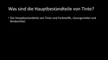 Vorschau - Arbeitsblätter - AB mit Fragen zum Thema "Tinte" + Lösungsblatt - Seite 3