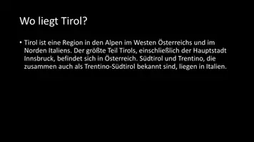 Vorschau - Arbeitsblätter - AB mit Fragen zum Thema "Tirol" + Lösungsblatt + Infografik - Seite 3