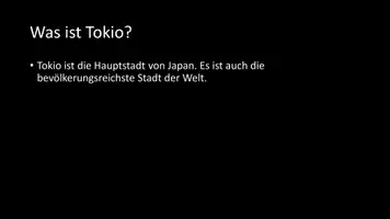 Vorschau - Arbeitsblätter - AB mit Fragen zum Thema "Tokio" + Lösungsblatt + Infografik - Seite 3
